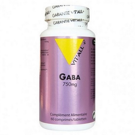 Gaba 750mg - Vitall+ - 60 comprimés