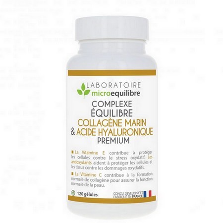 Complexe equilibre Collagene marin et Acide hyaluronique Microequilibre