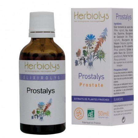 prostalys : un élixir de plantes bio pour le  confort de la prostate