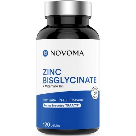 Zinc Biglycinate Novoma 120gélules